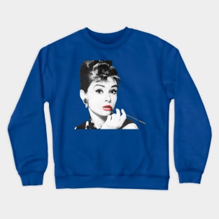 Audrey Hepburn 'Lips' Crewneck Sweatshirt